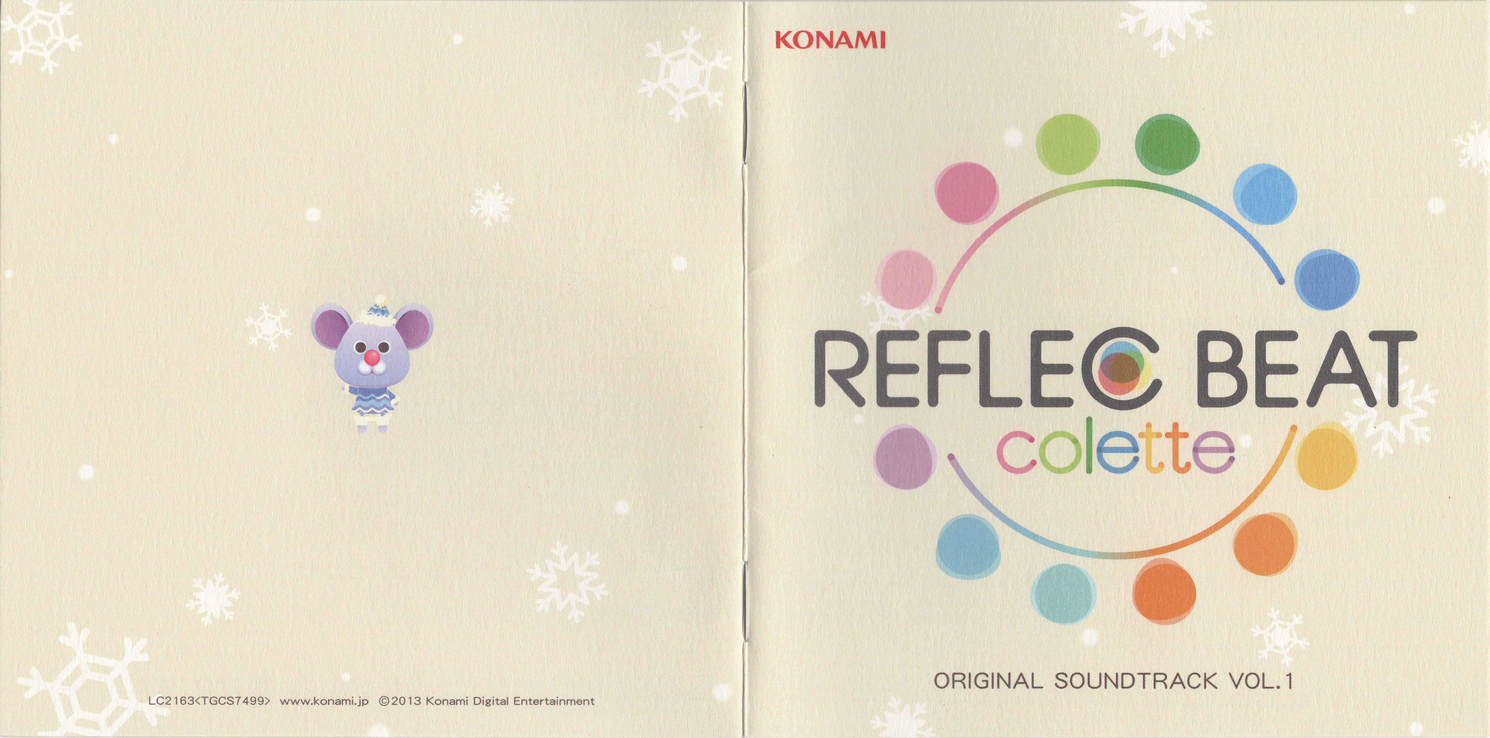 REFLEC BEAT colette ORIGINAL SOUNDTRACK VOL.1 (2013) MP3 - Download REFLEC  BEAT colette ORIGINAL SOUNDTRACK VOL.1 (2013) Soundtracks for FREE!